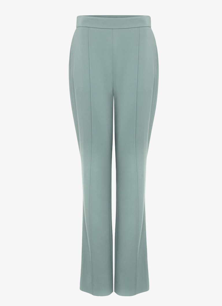 Phase Eight Dames Bowen pantalon met steekzakken in de kleur Lichtblauw