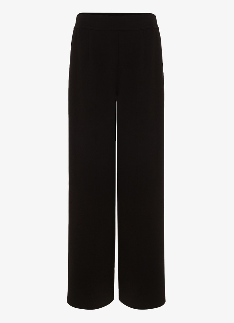 Phase Eight Dames Vari high waist loose fit pantalon met steekzakken in de kleur Zwart