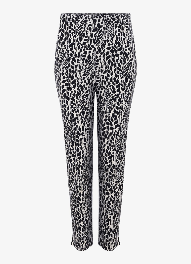 Phase Eight Dames Carmella slim fit chino met print in de kleur Multicolor