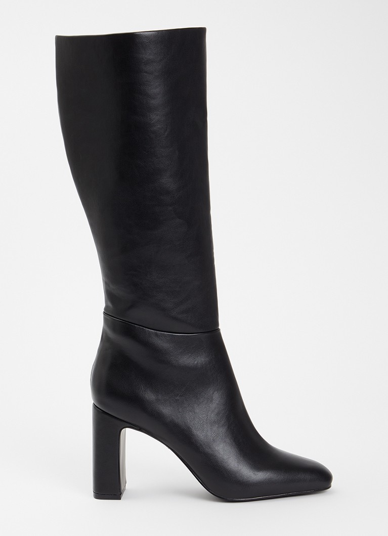 Steve Madden Dames Speedway laars in de kleur Zwart, maat: 38