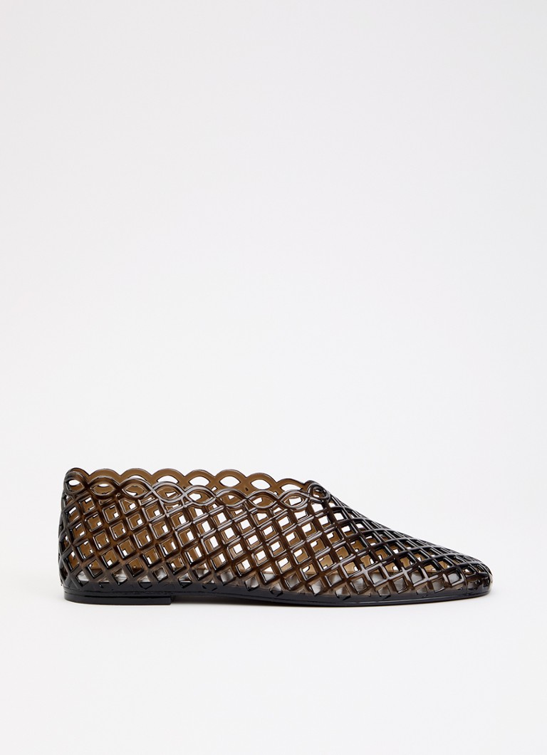 Steve Madden Dames Grove2.0 ballerina in de kleur Donkerbruin, maat: 36