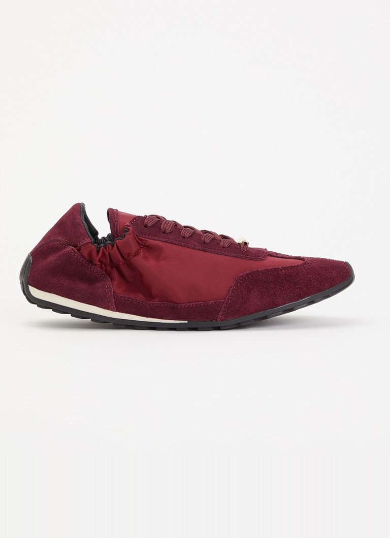 Steve Madden Dames Bobby sneaker van suéde in de kleur Bruin, maat: 39