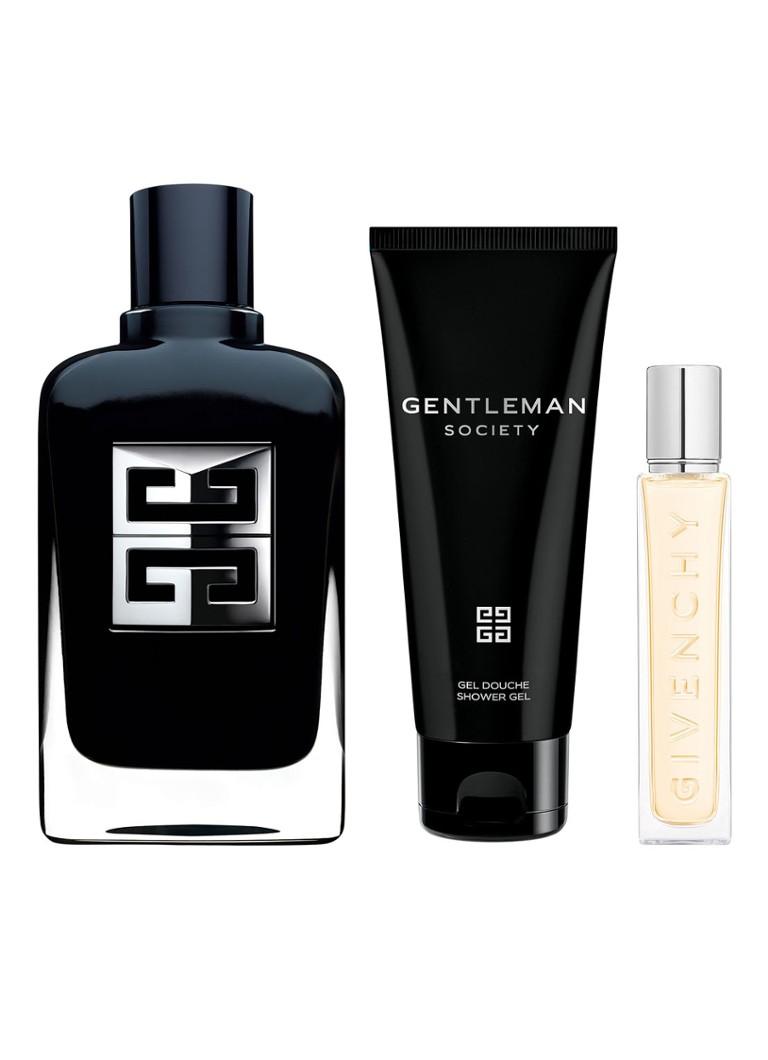 Givenchy Gentleman Society Eau de Parfum Vaderdag Set - geuren- en verzorgingsset Beige 186,5ML Cadeausets - Deal