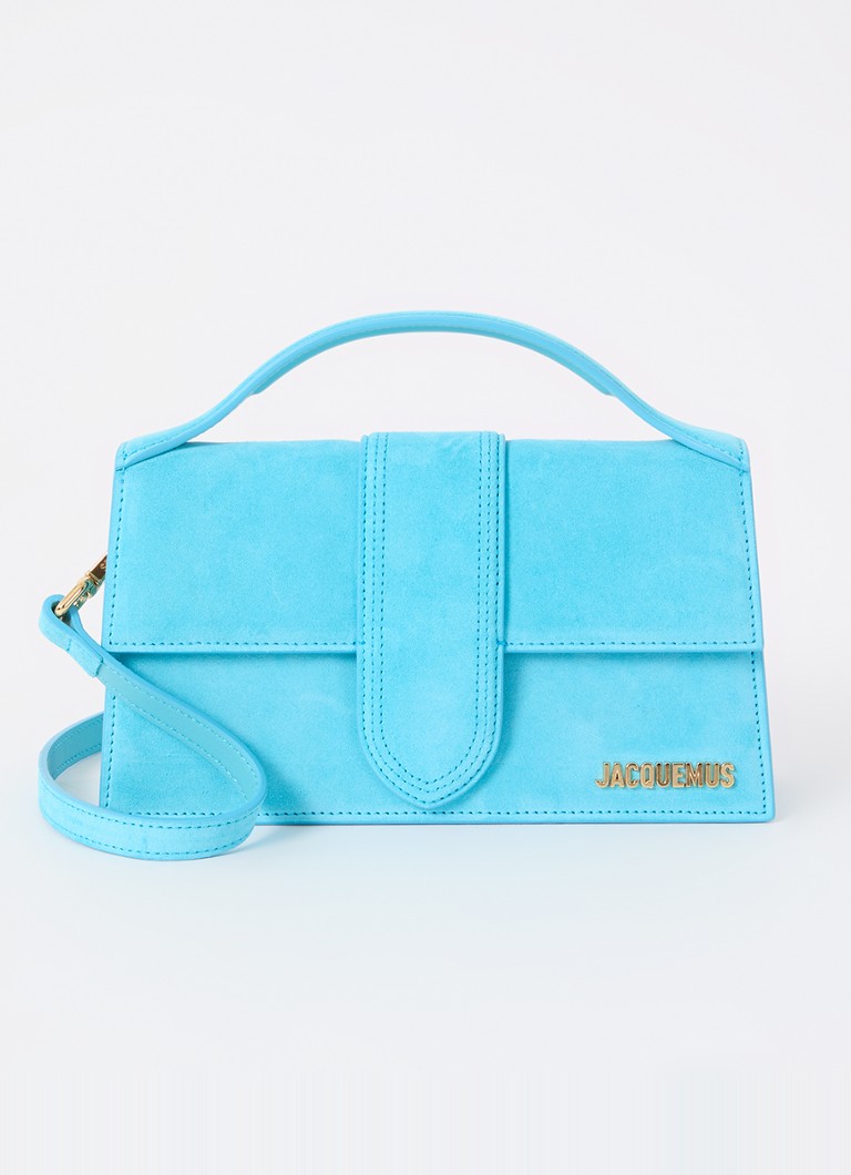 Jacquemus Dames Le Grand Bambino handtas van leer met afneembare schouderriem