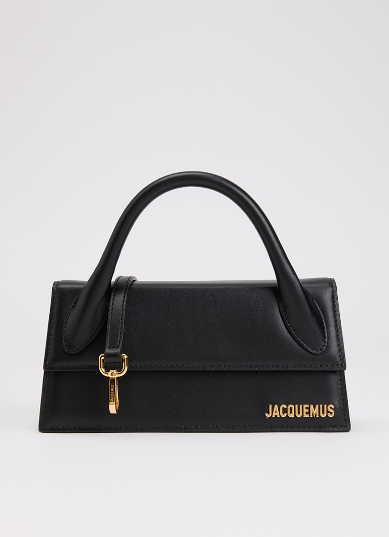 Jacquemus Dames Le Chiquito Long handtas van kalfsleer met afneembare schouderriem