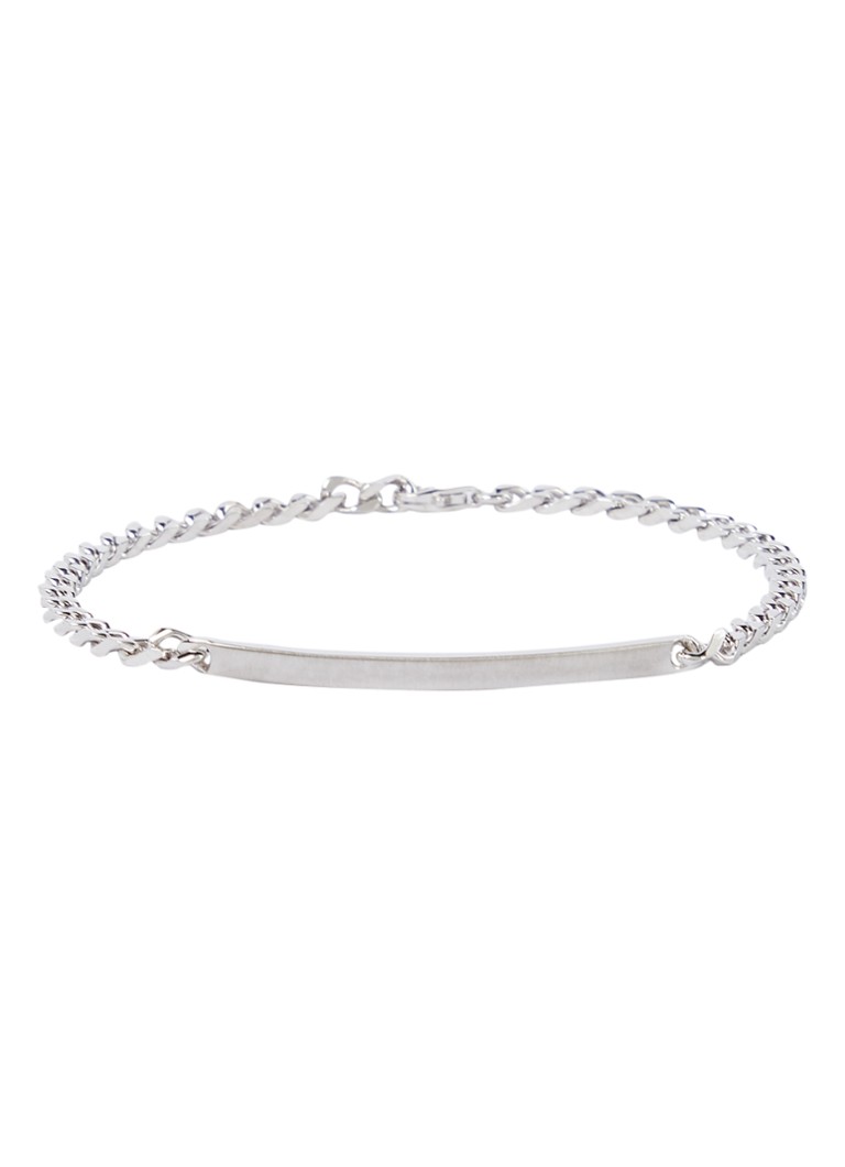 Miansai Heren ID Chain schakelarmband van zilver in de kleur Zilver, maat: M/L