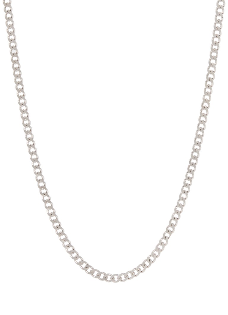 Miansai Heren Cuban schakelketting van zilver in de kleur Zilver, maat: 90