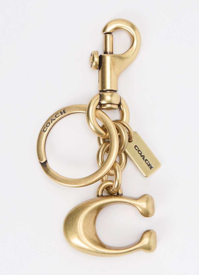 Coach Dames Solid tasbedel in de kleur Goud, maat: 1SZ