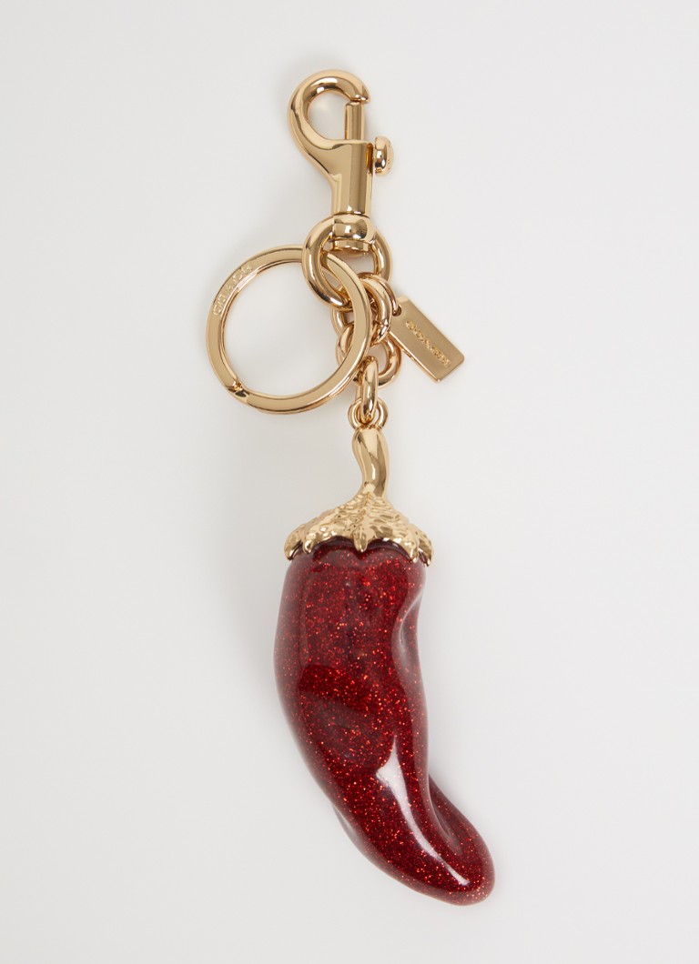 Coach Dames Chili Pepper tasbedel in de kleur Rood, maat: 1SZ