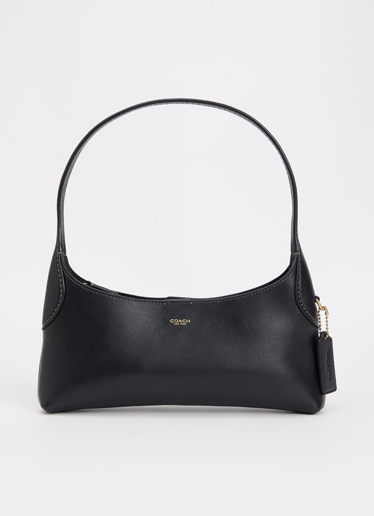 Coach Dames Brooklyn 24 schoudertas van leer in de kleur Zwart, maat: 1SZ