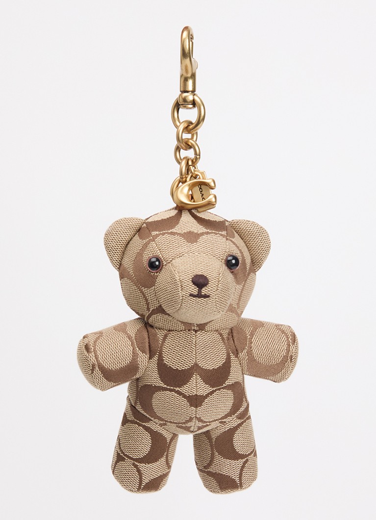 Coach Dames Bear tasbedel in de kleur Beige, maat: 1SZ