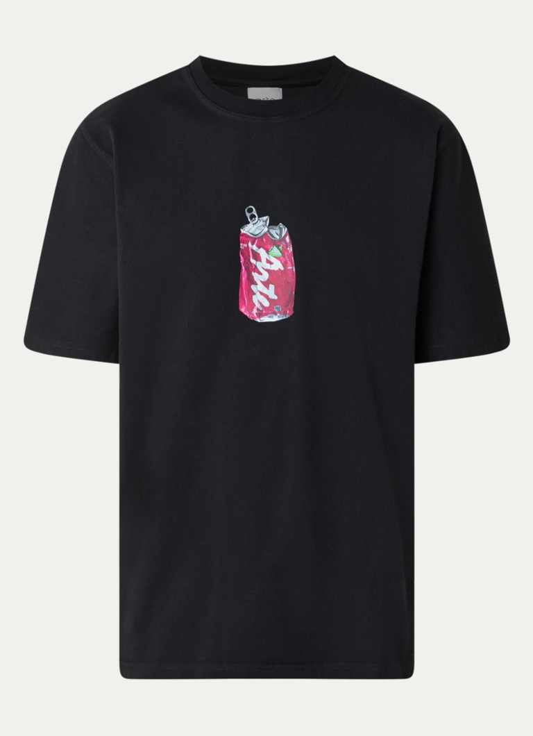 Arte Antwerp Heren T-shirt met print in de kleur Zwart, maat: XXL