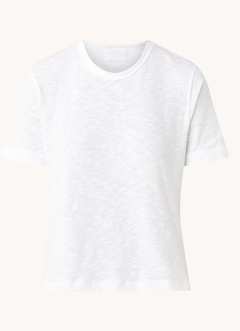 Whistles Dames T-shirt in mêlée in de kleur Wit