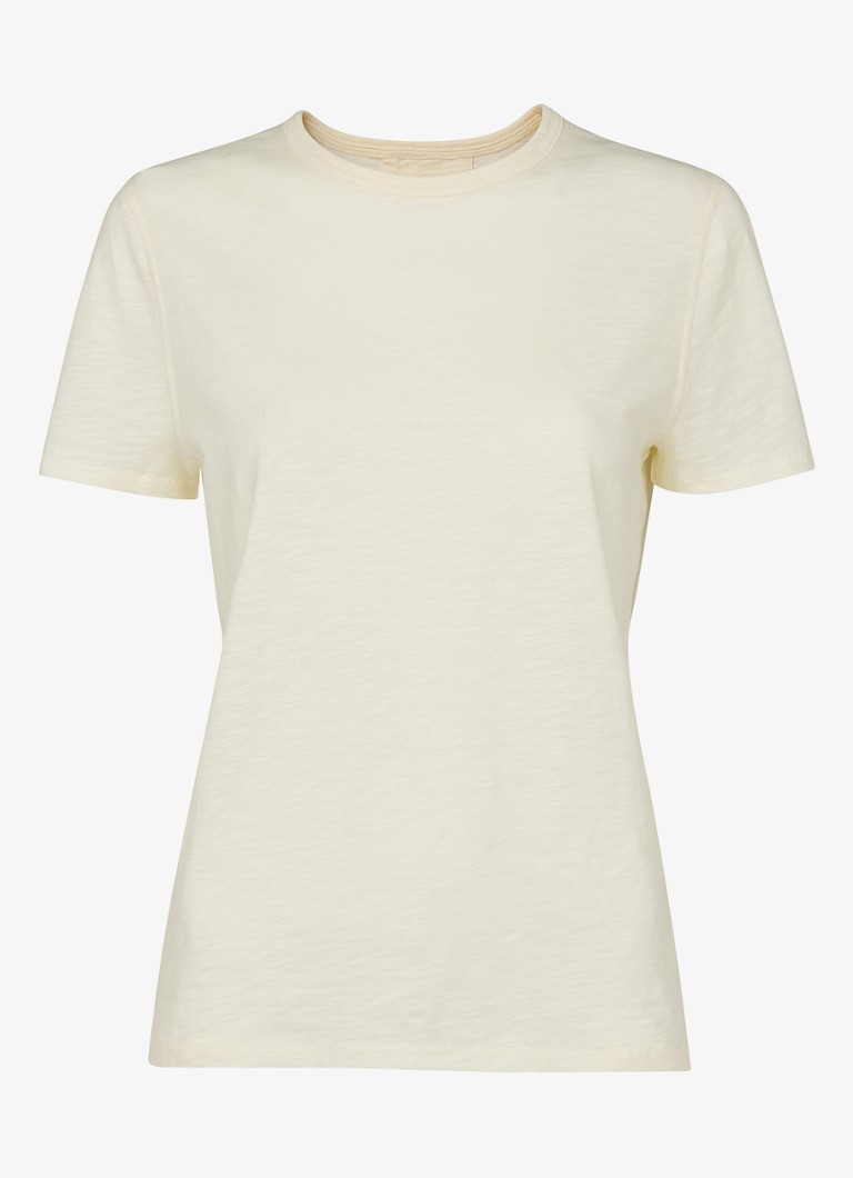 Whistles Dames Posie T-shirt met gemêleerd dessin in de kleur Creme