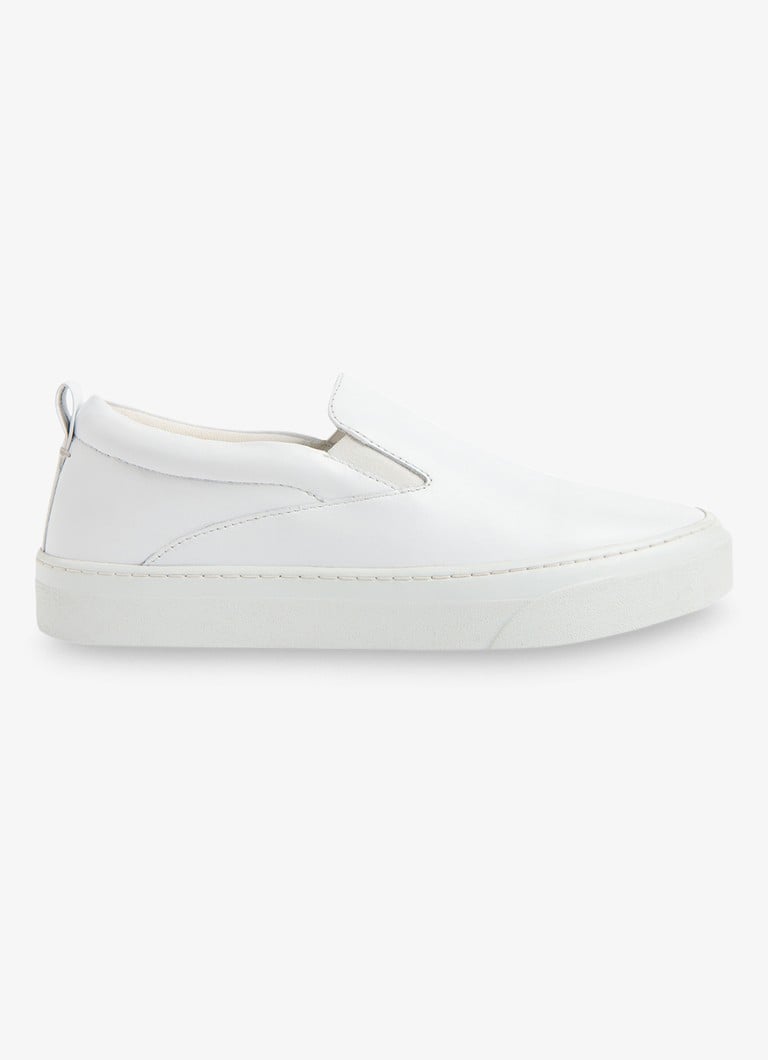 Whistles Dames Kinsley sneaker van schapenleer in de kleur Wit