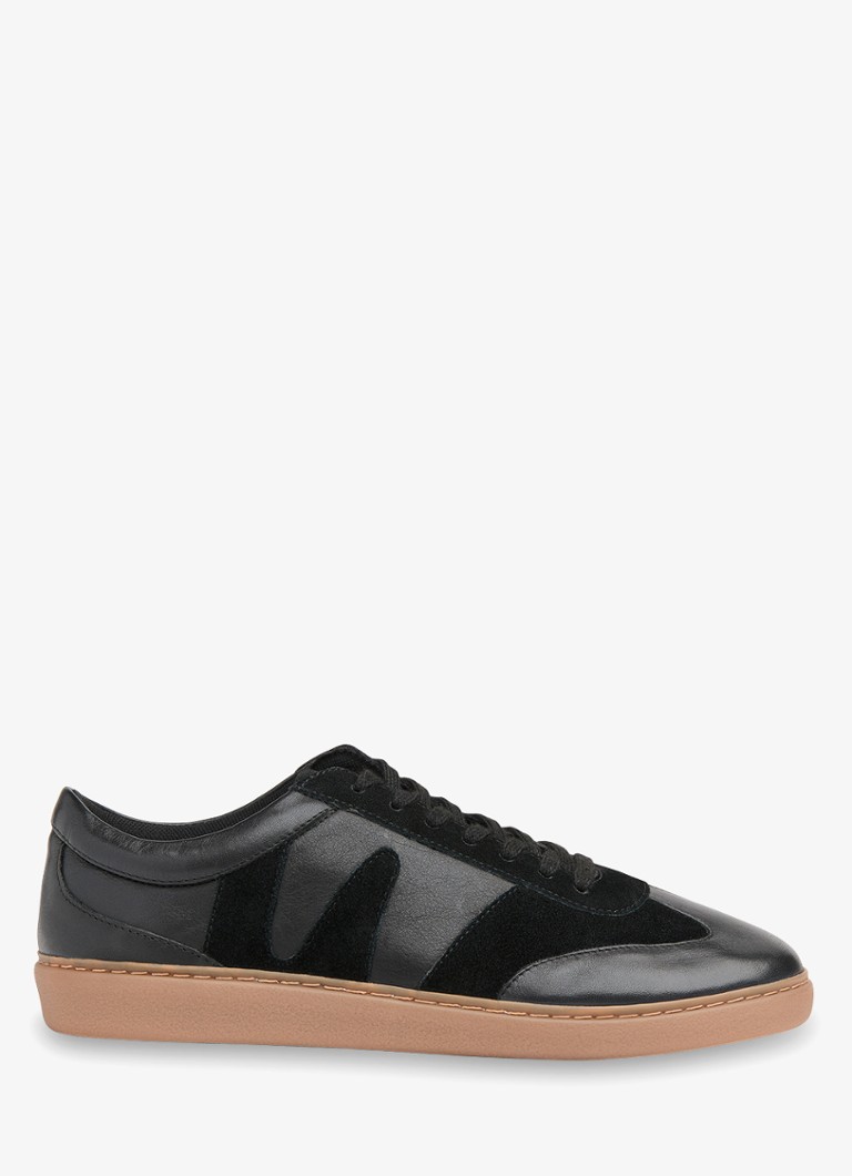 Whistles Dames Sneaker van suède in de kleur Zwart