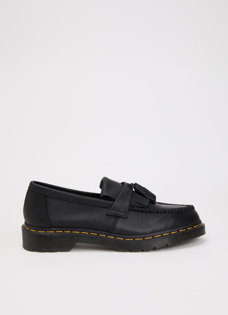 Dr. Martens Heren Adrian loafer van leer in de kleur Zwart, maat: 45