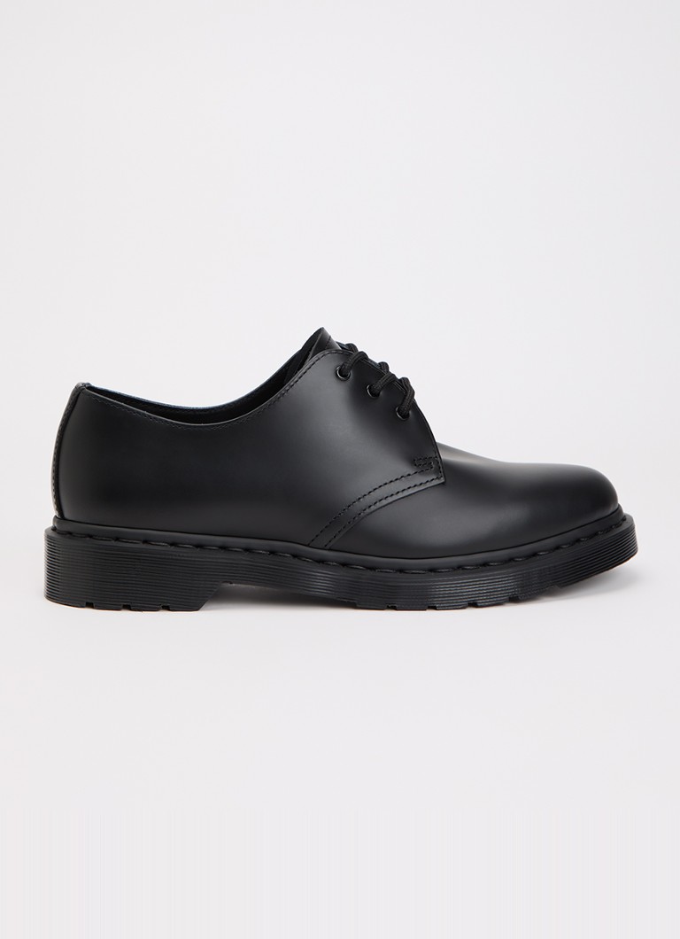 Dr. Martens Heren 1461 veterschoen van leer in de kleur Zwart, maat: 46