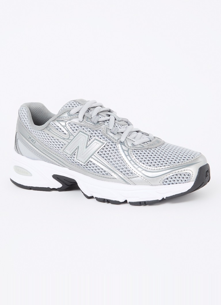 New Balance Dames 740 sneaker met mesh details in de kleur Zilver, maat: 37