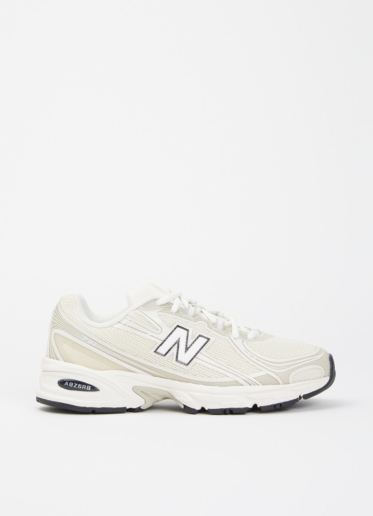 New Balance Dames 740 sneaker met mesh details in de kleur Beige, maat: 40