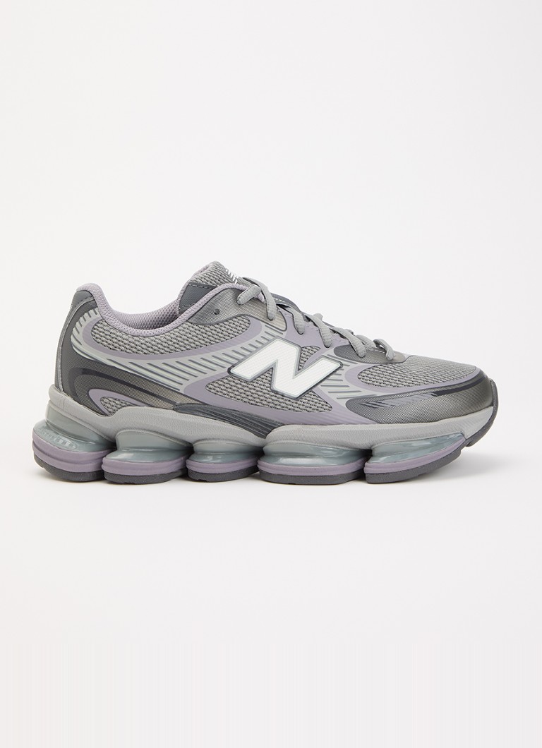 New Balance Dames 2000 sneaker met mesh details in de kleur Grijs, maat: 40,5