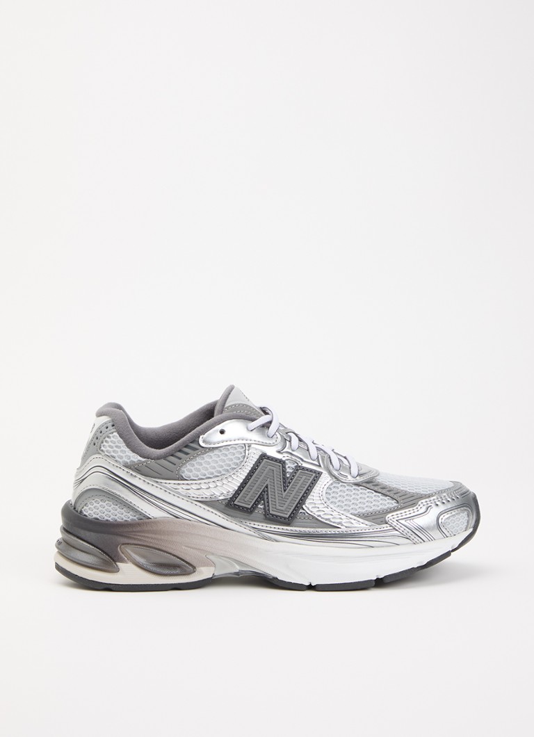 New Balance Dames 2010 sneaker van mesh met details van nubuck in de kleur Zilver, maat: 37