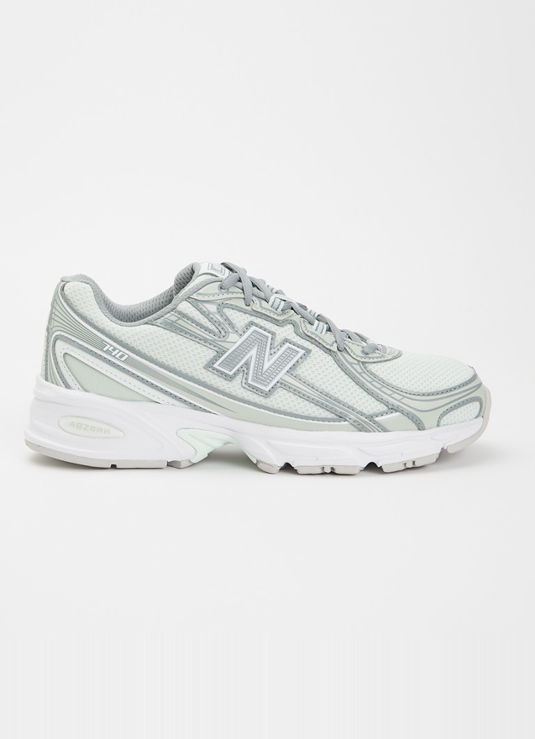New Balance Dames 740 sneaker met mesh details in de kleur Lindegroen, maat: 41,5