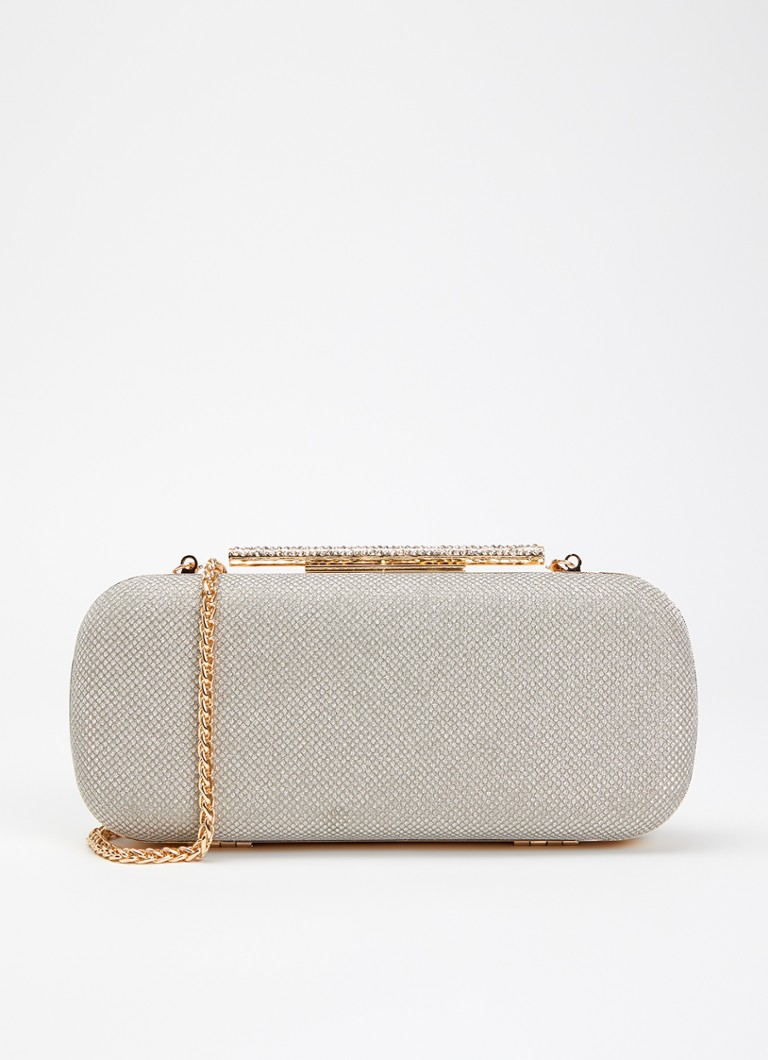 Dune London Dames Body clutch van leer in de kleur Beige