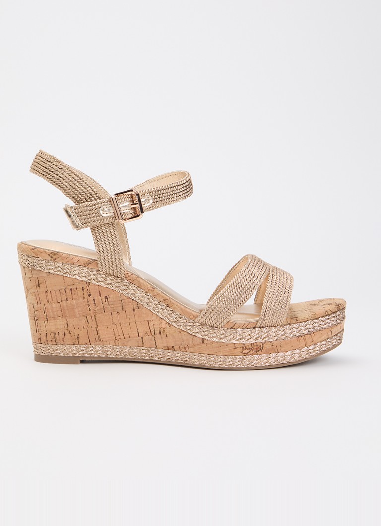 Dune London Dames Kipling sleehak in de kleur Goud