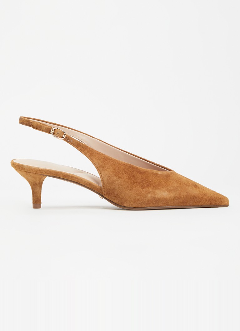 Dune London Dames Crediblity slingback van leer in de kleur Camel