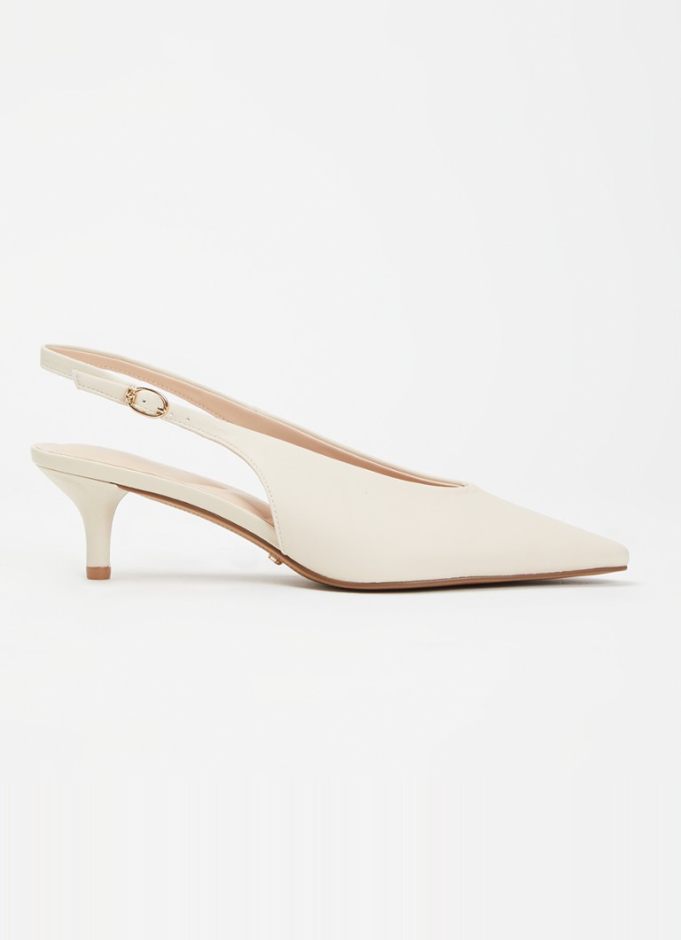 Dune London Dames Crediblity slingback van leer in de kleur Creme
