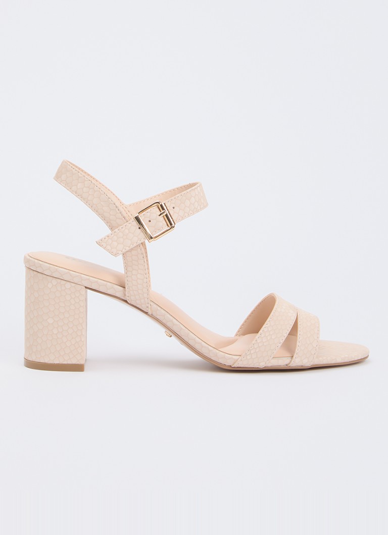 Dune London Dames Merisa sandalette in de kleur Lichtroze