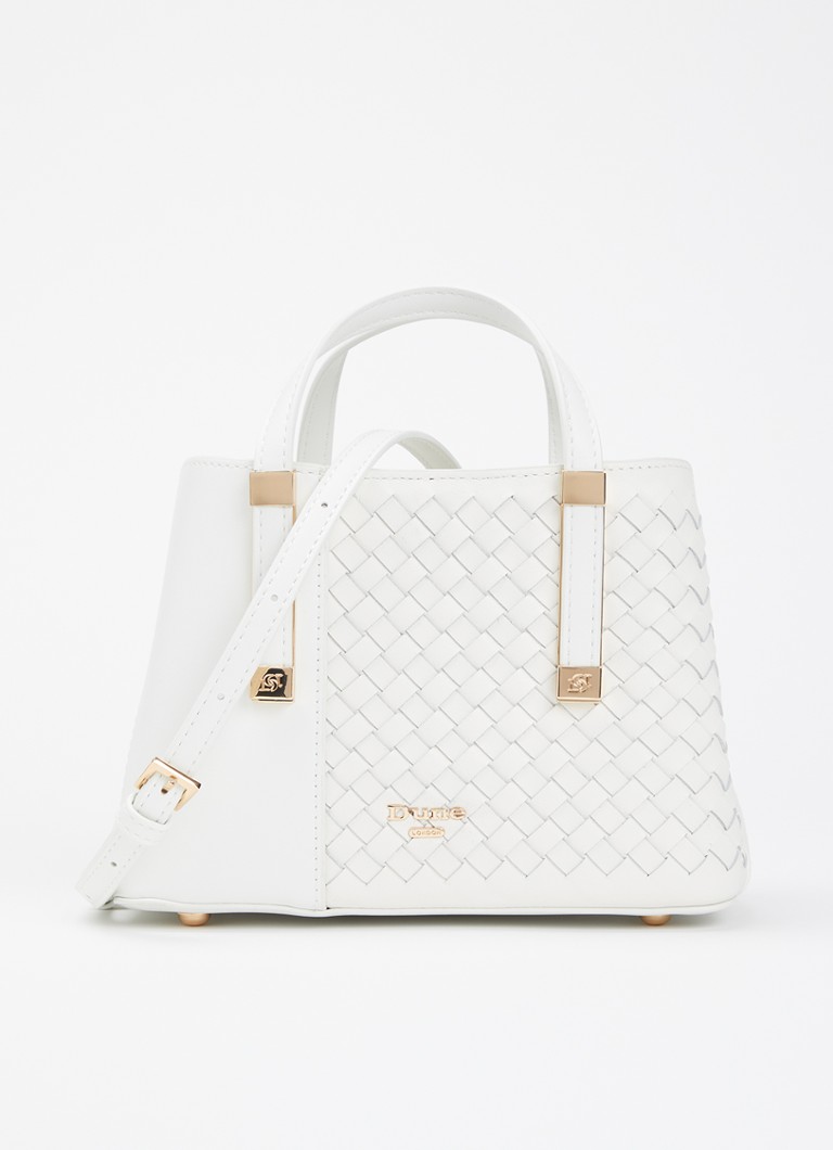 Dune London Dames Dinkydorry handtas met afneembare schouderriem in de kleur Wit