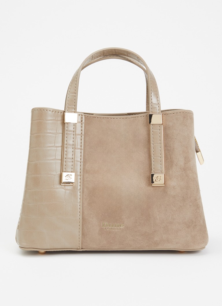 Dune London Dames Dinkydorry handtas met afneembare schouderriem in de kleur Beige