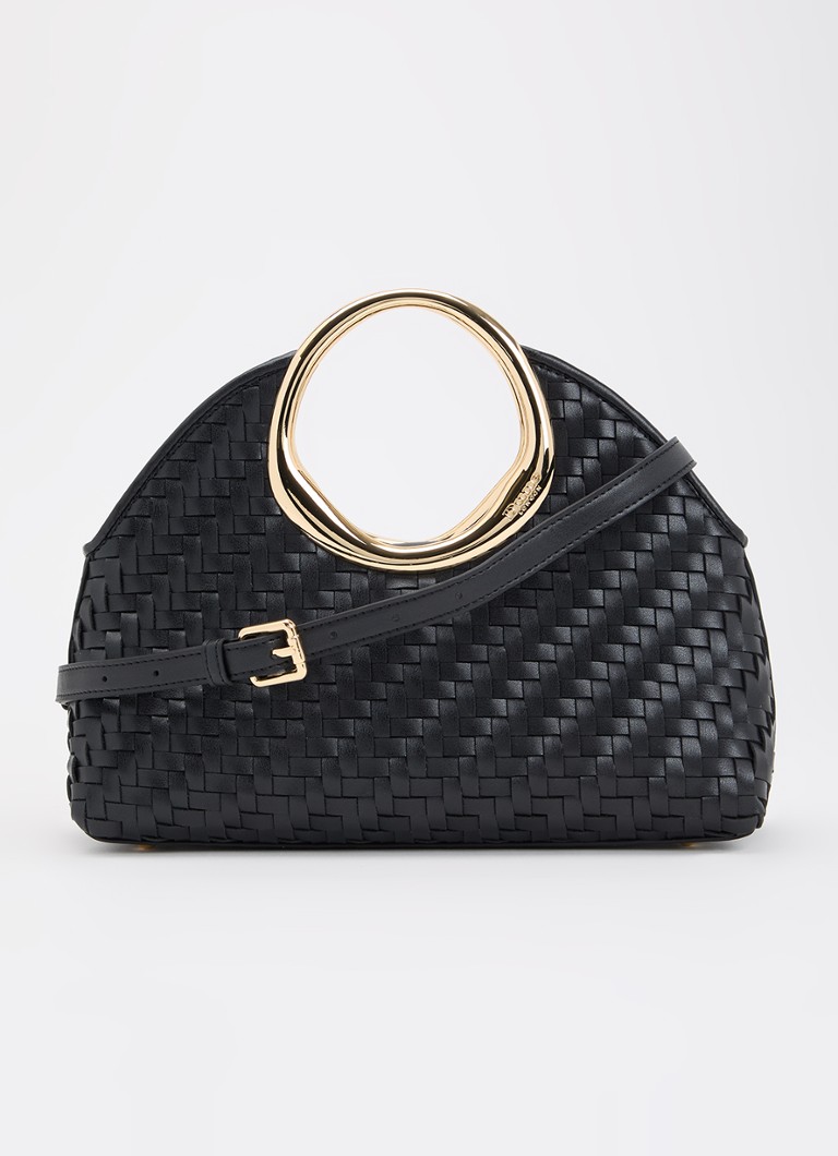Dune London Dames Dawnings handtas met afneembare schouderriem in de kleur Zwart