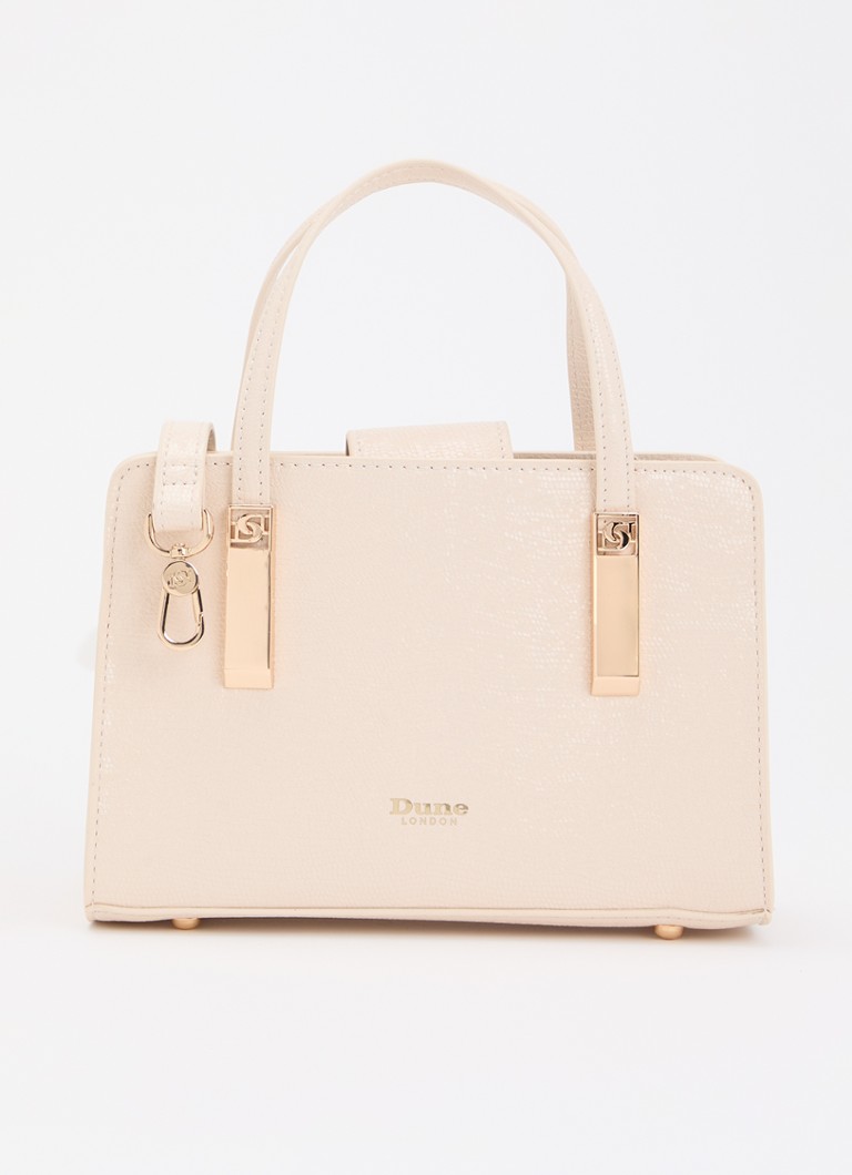 Dune London Dames Dinkeydenbey handtas met afneembare schouderriem in de kleur Creme