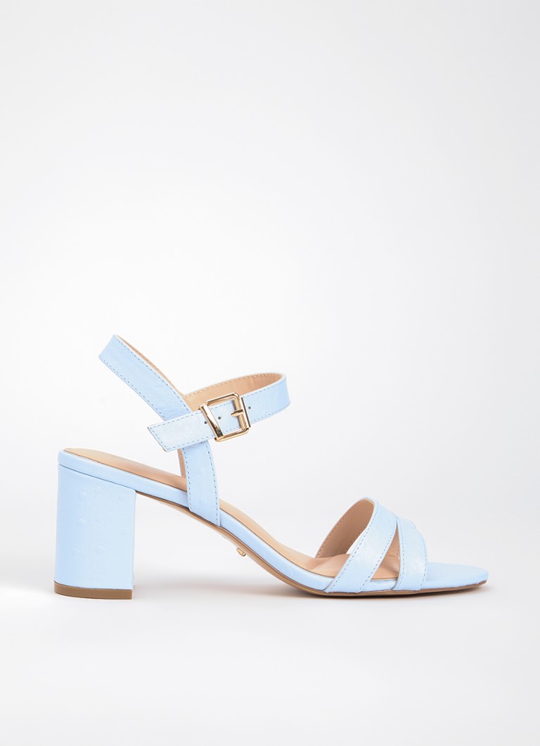 Dune London Dames Merisa sandalette in de kleur Lichtblauw