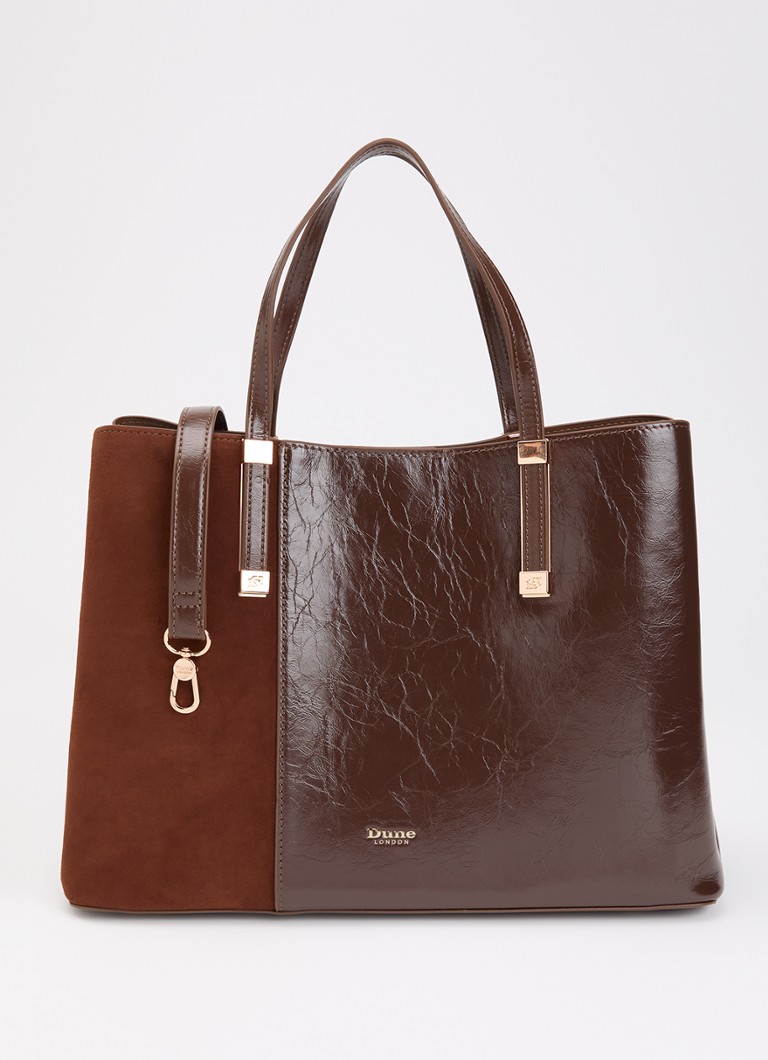 Dune London Dames Dorry schoudertas met afneembare schouderriem in de kleur Bruin
