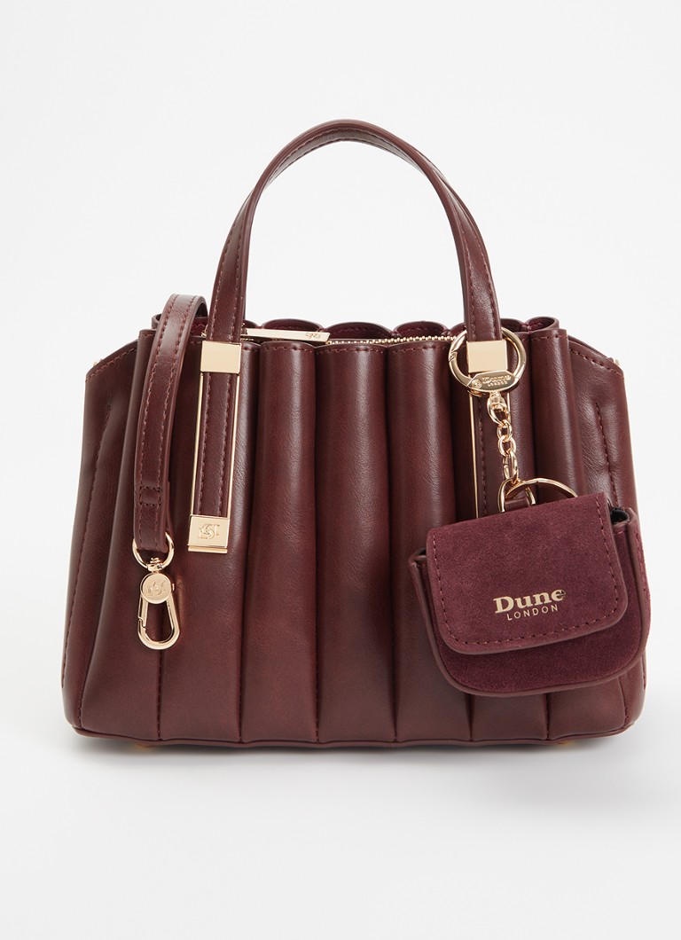 Dune London Dames DinkyDolly handtas met afneembaar etui in de kleur Roodbruin