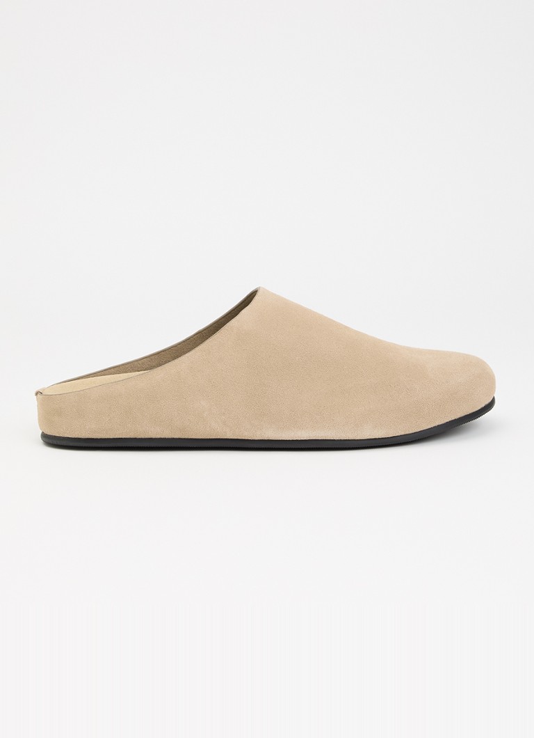 Dune London Dames Galinna muiltje van suède in de kleur Beige
