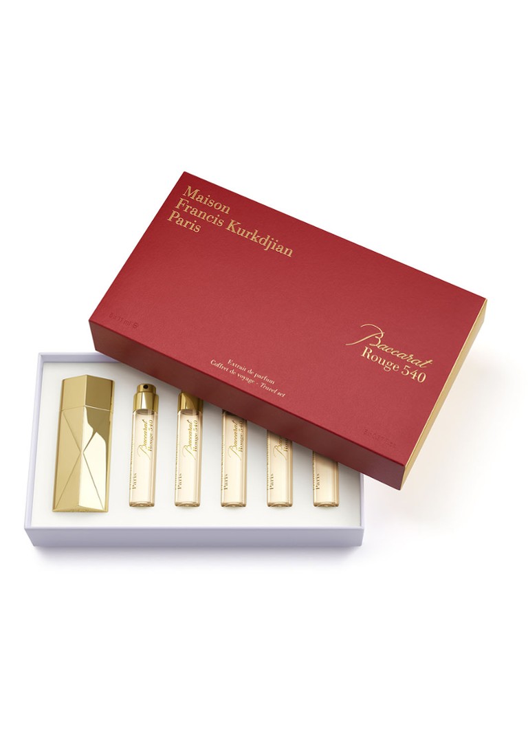 Maison Francis Kurkdjian Baccarat Rouge 540 Extrait de Parfum Travel Spray Case 5x11ML Geuren - Deal
