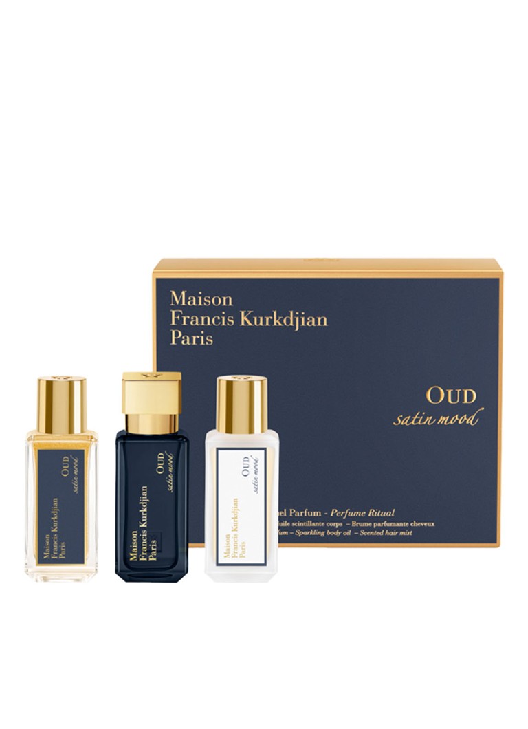 Maison Francis Kurkdjian Osam Perfume Ritual Set - geuren- en verzorgingsset Beige 3x35ML Cadeausets - Deal