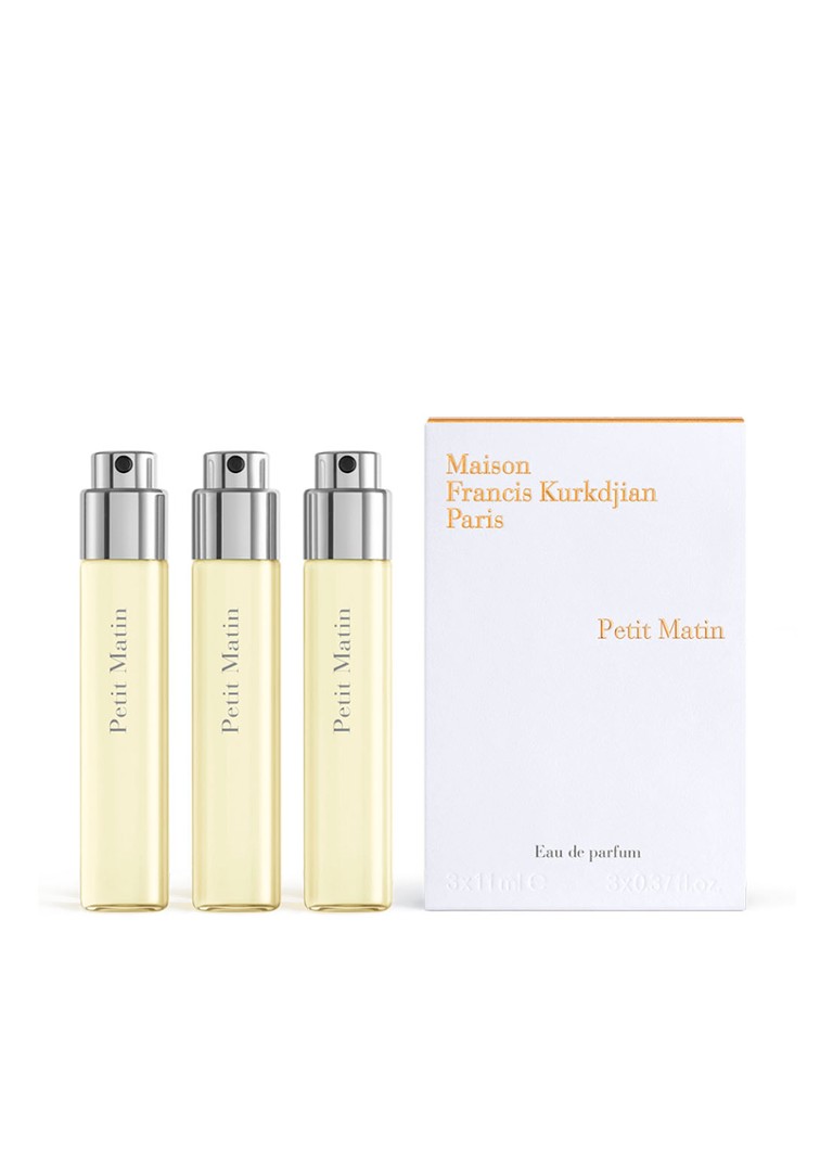Maison Francis Kurkdjian Petit Matin Eau de Parfum - navulling set van 3 3 x 11 ML Cadeausets - Deal