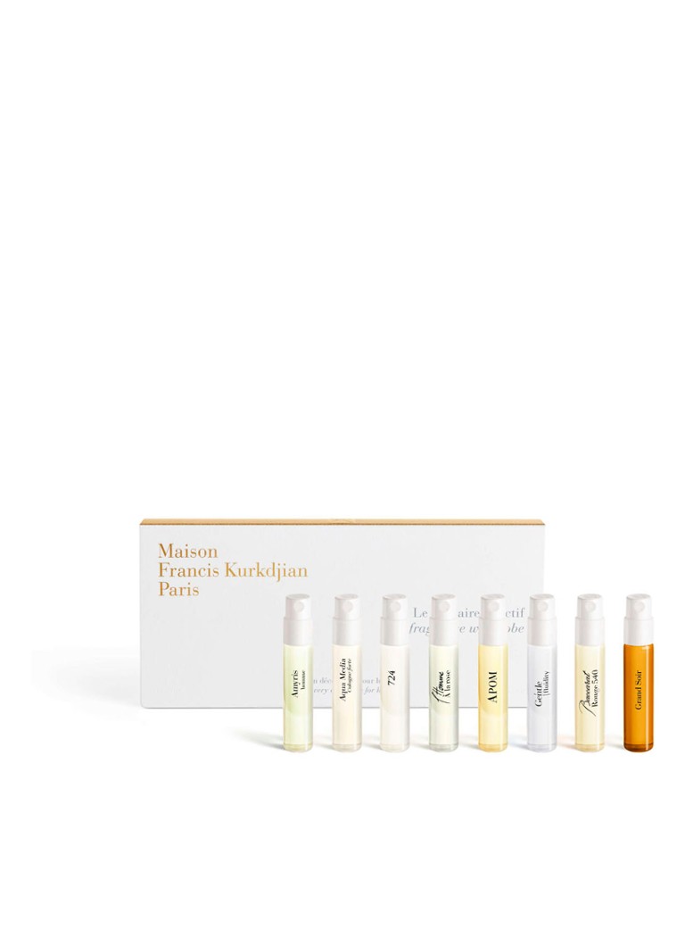 Maison Francis Kurkdjian Mini Fragrance Wardrobe For Him - geuren set Beige 8x2ML Geuren - Deal