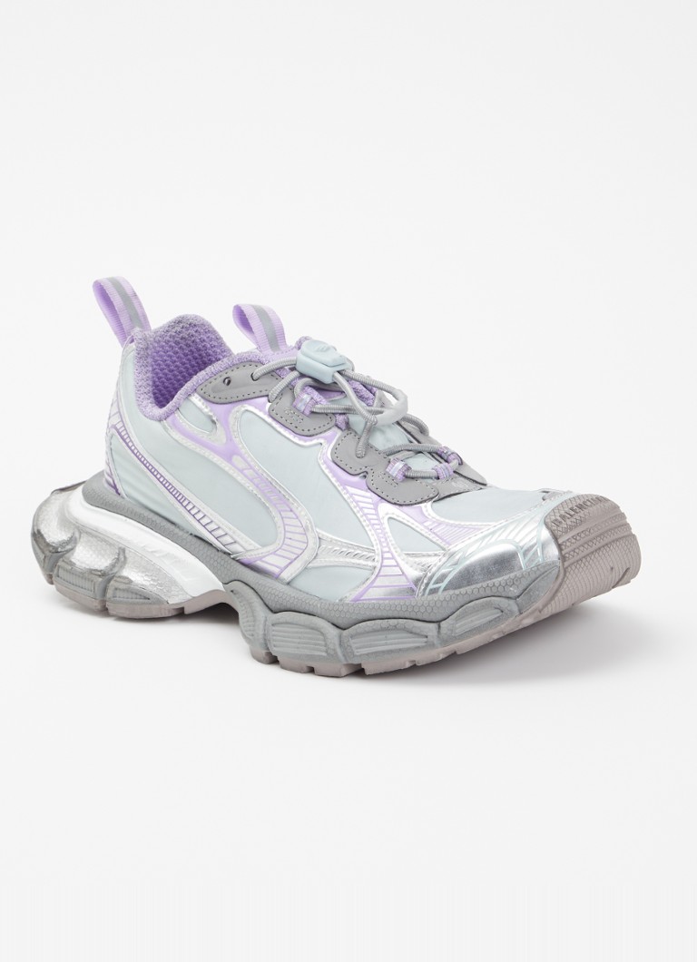Balenciaga Dames 3XL Runner sneaker met mesh details in de kleur Lila, maat: 41