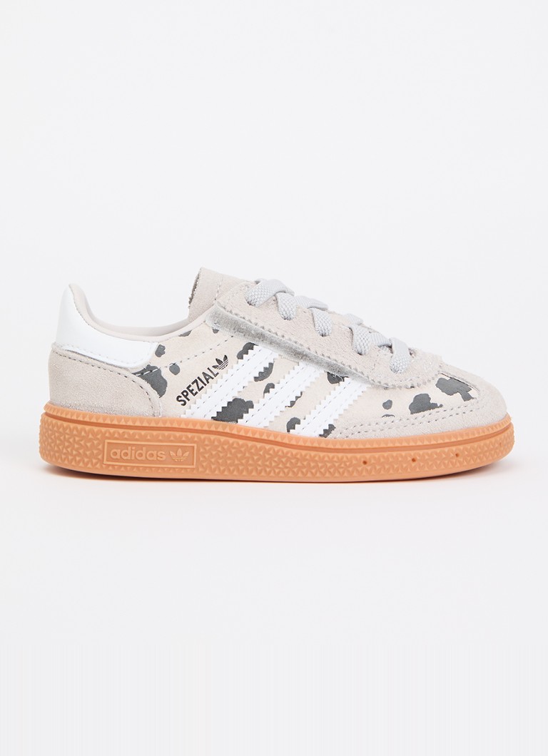 Adidas Meisjes Handball Spezial sneaker van suède in de kleur Grijs, maat: 21