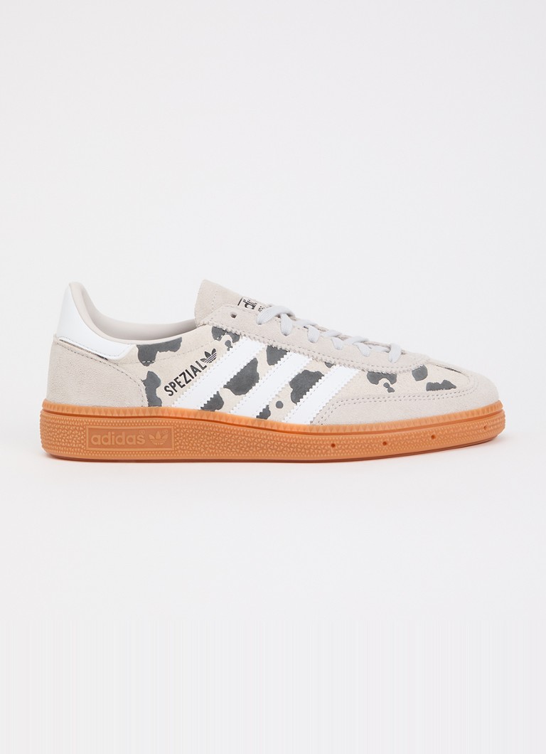 Adidas Meisjes Handball Spezial sneaker met print in de kleur Grijs, maat: 38