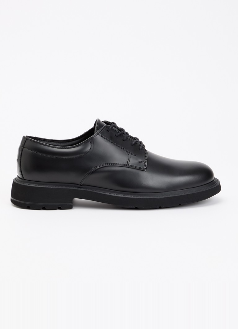 Filling Pieces Heren Veterschoen van leer in de kleur Zwart, maat: 43