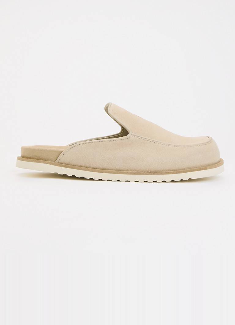 Filling Pieces Heren Muiltje van suède in de kleur Zand, maat: 40