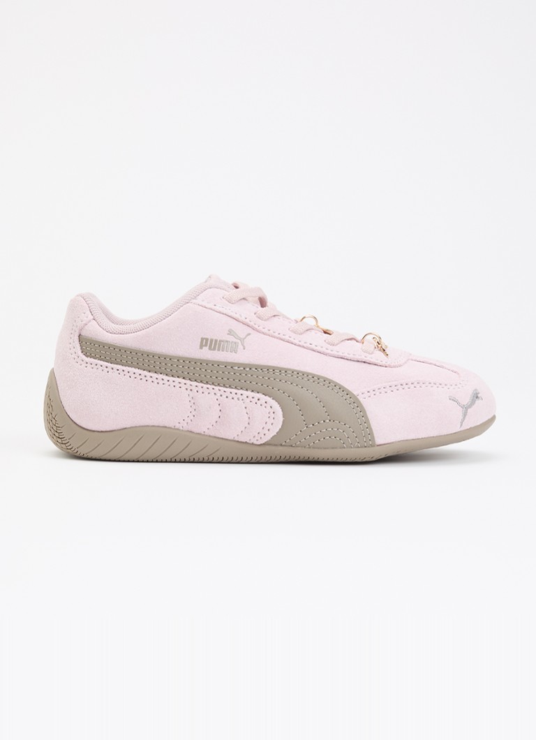 Puma Meisjes Speedcat sneaker van suède in de kleur Oudroze, maat: 31